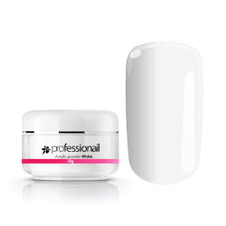 Akrylový prášok 30g Professionail biely
