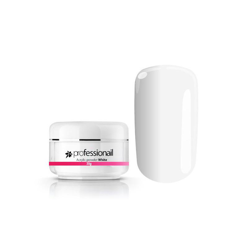 Akrylový prášok 30g Professionail biely