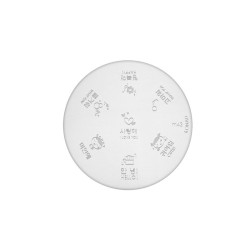 Zdobiaca platnička KONAD® vzor M43