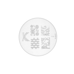 Zdobiaca platnička KONAD® vzor M64