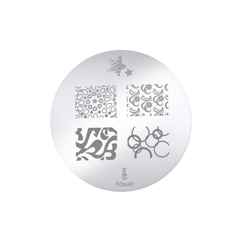 Zdobiaca platnička KONAD® vzor M85