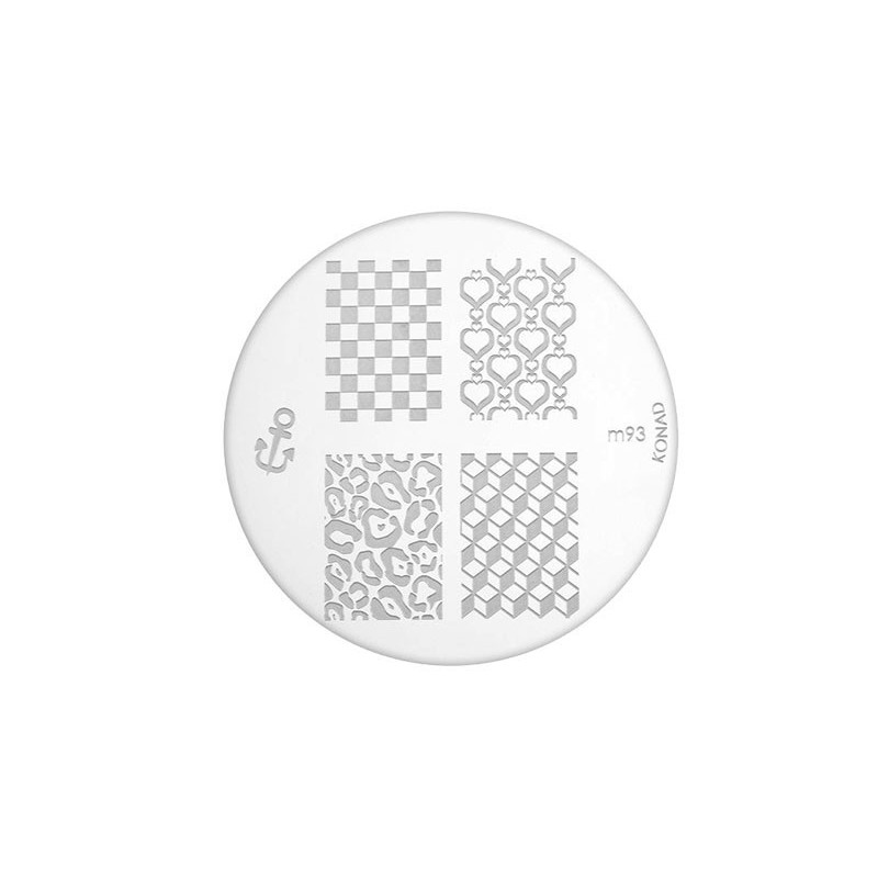 Zdobiaca platnička KONAD® vzor M93