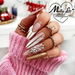 Pigmentový prášok Glass effekt Gold 1