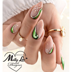 Pigmentový prášok Glass effekt Gold 1