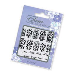 Nálepky na nechty KONAD® Glam Violet K3D07