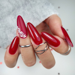 Gél lak CLARESA Red 434 5ml