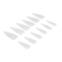 Neonail flex. nech. špičky na predĺž. nechtov Invisible Flexi Tips 03 Clear Stiletto 300ks