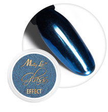 Pigmentový prášok Glass effekt Blue 8