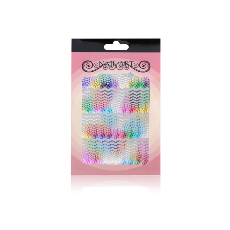 Hologramová samolepka na nechty - vzor 2872