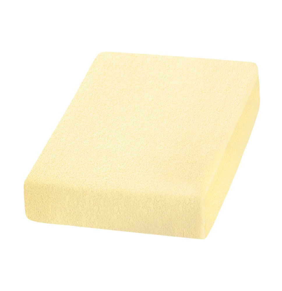 ŽLTÉ FROTÉ PREStieradlo