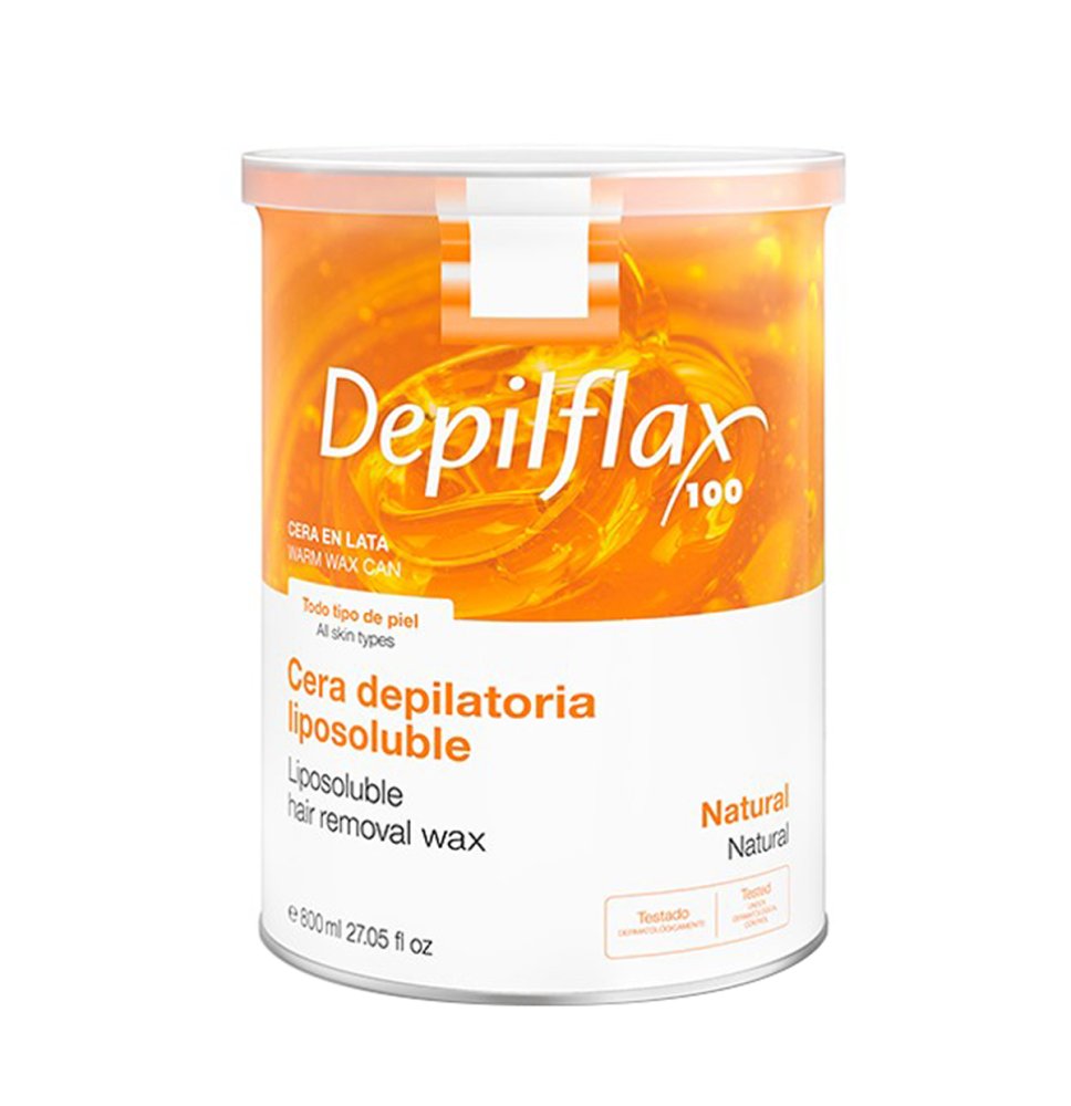 Depilflax 100 depilačný vosk prírodný 800 ml
