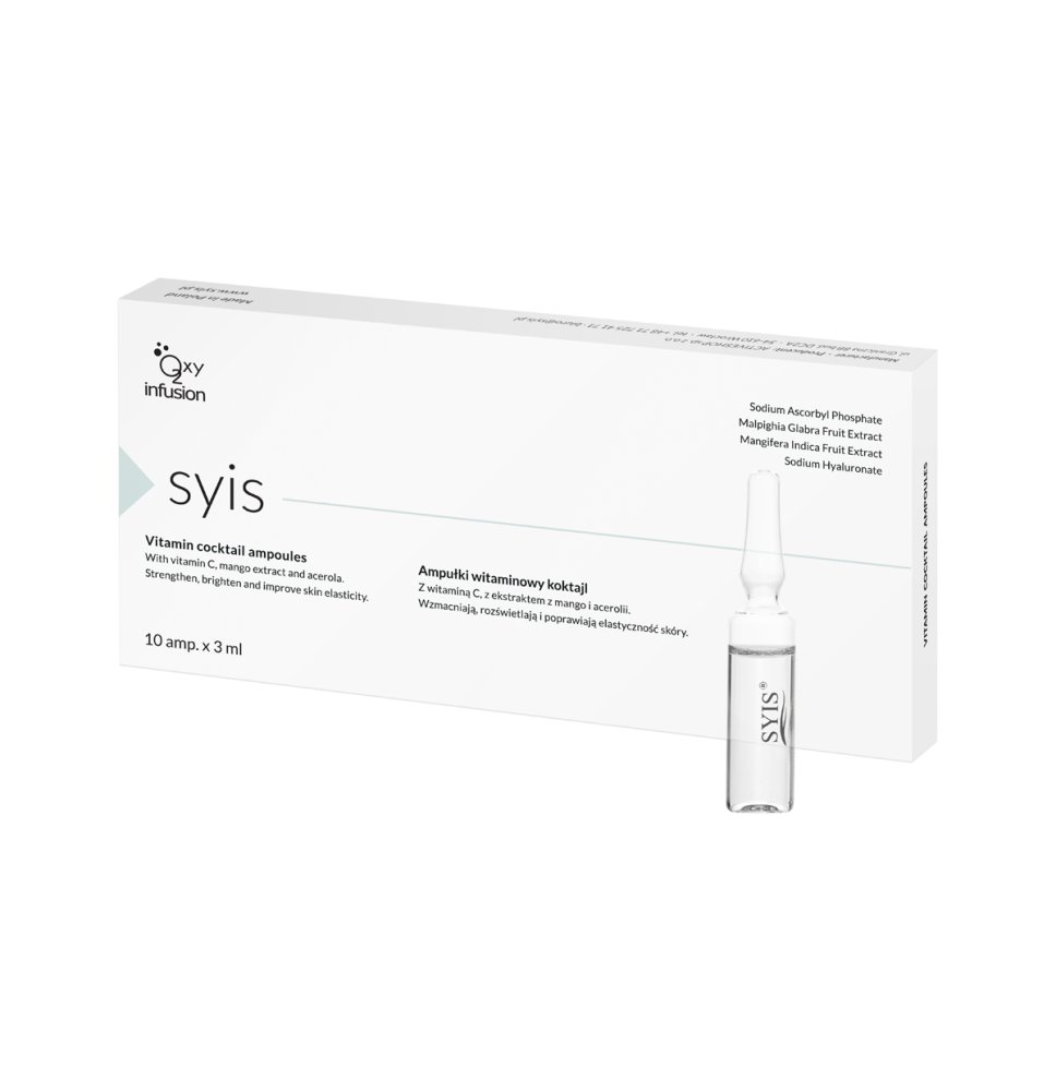 Syis vitamínový ampulkový kokteil 10 x 3ml