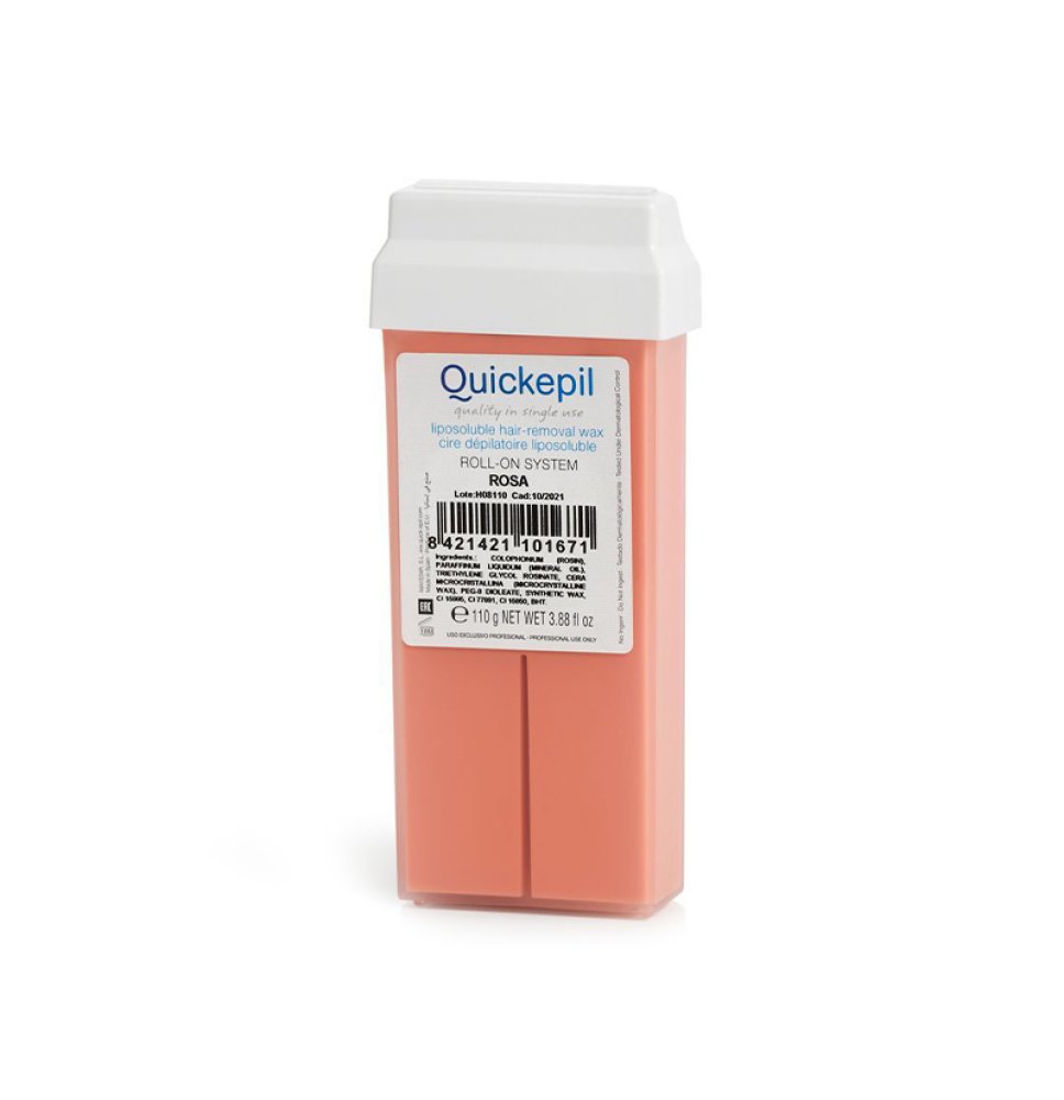 Quickepil depilačná vosková rolka rosa ruža 110g
