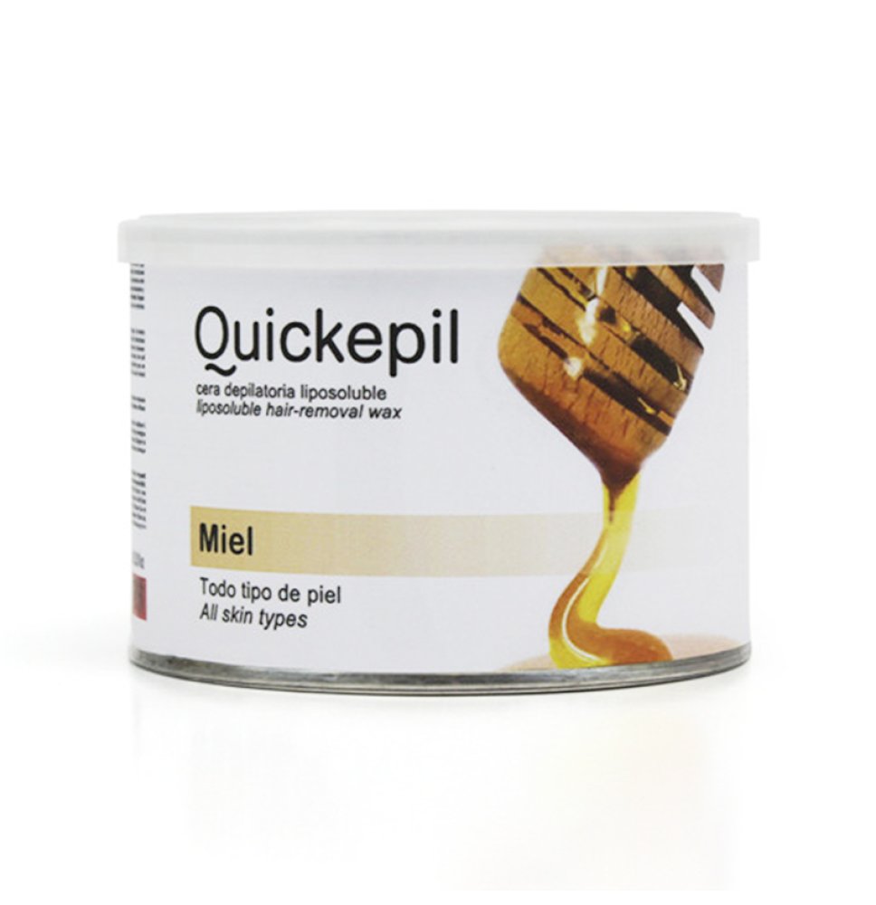 Quickepil depilačný vosk plechovka med 400ml