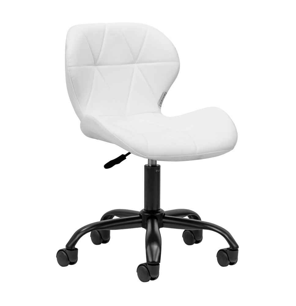 Kozmetická taburetka QS-06B biela