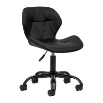 Kozmetická taburetka QS-06B čierna