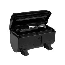 Čierny barber zásobník na hliníkovú fóliu