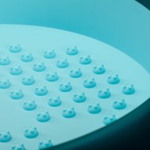 MISA NA PEDIKÚRU SKLADAČNÁ MODRÁ