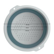 MISA NA PEDIKÚRU SKLADAČNÁ MODRÁ