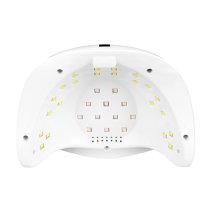 UV DUAL LED GLOW S1 168W STRIEBORNÁ