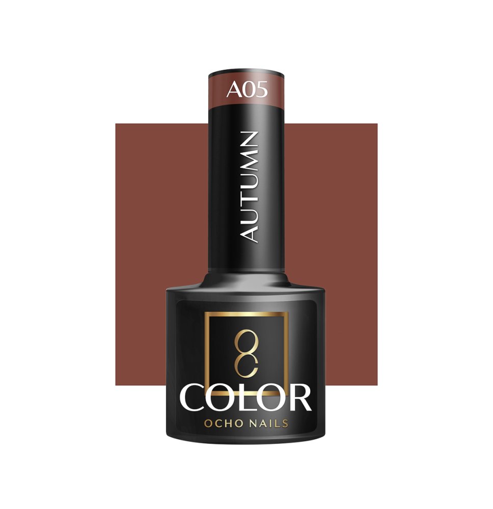 OCHO NAILS Hybridný lak na nechty jeseň A05 -5 g