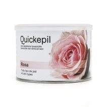 Quickepil depilačný vosk plechovka, ruža 400ml
