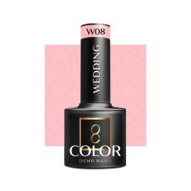 OCHO NAILS Hybridný svadobný lak na nechty W08 -5 g