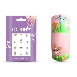 Nálepka na nechty - Veľkonočná 08