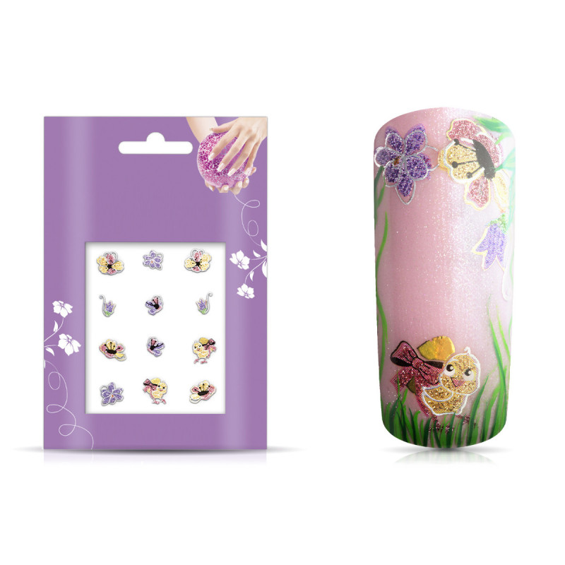 Nálepka na nechty - Veľkonočná 12