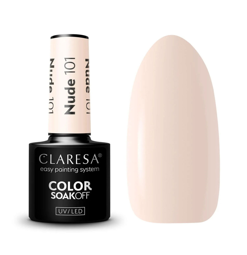 Gél lak CLARESA® Nude 101 5ml