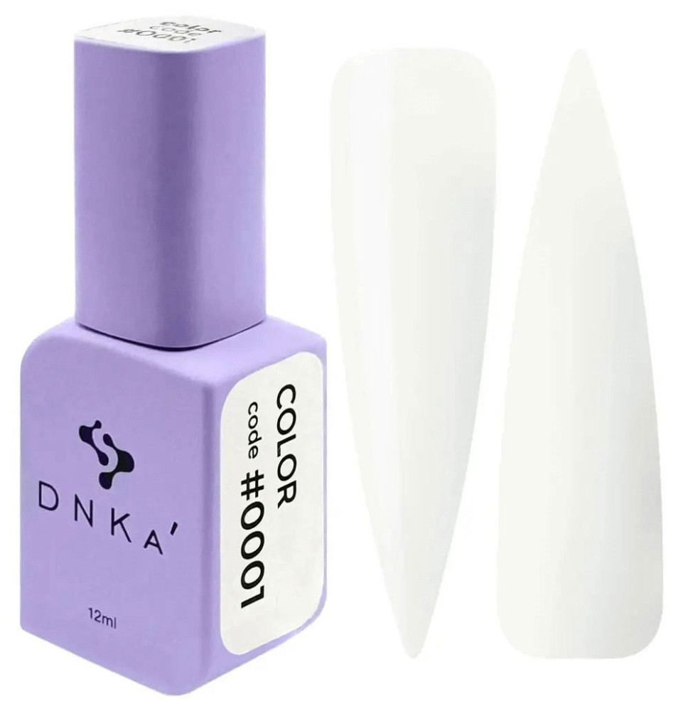 Gél lak DNKa' Color 0001 12ml
