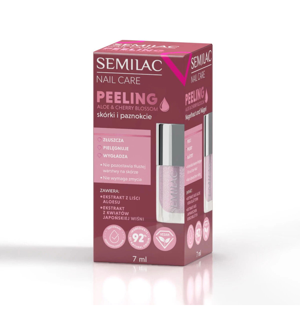 Semilac peeling na nechty Aloe & Cherry Blossom 7 ml