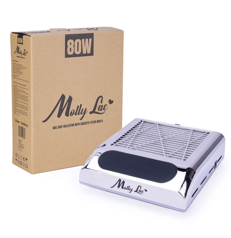 Molly Lac odsávačka prachu 80W strieborná