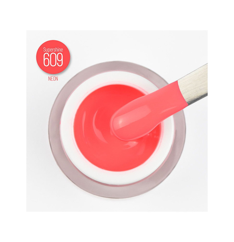 Moyra Supershine farebný gél Vivid Coral 609 5g