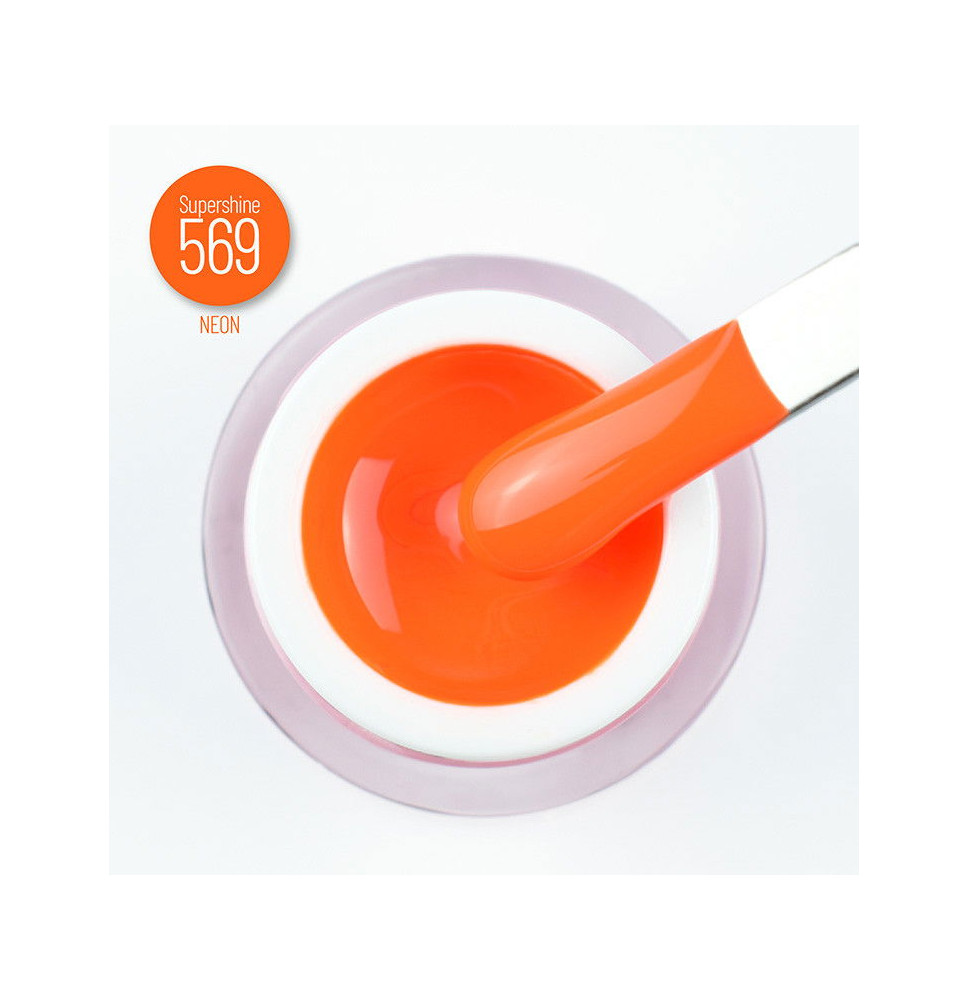 Moyra Supershine farebný gél Vivid Orange 569 5g