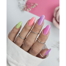 CLARESA BRUSH EASY GEL GLITTER PINK 5g