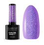 Gél lak CLARESA Unicorn Glow 5 je polopriehľadný fialový odtieň s opalizujúcou fóliou, ktorá sa leskne v ružových a modrých odtieňoch. Perfektný pre mystické, rozprávkové a snové manikúry.
