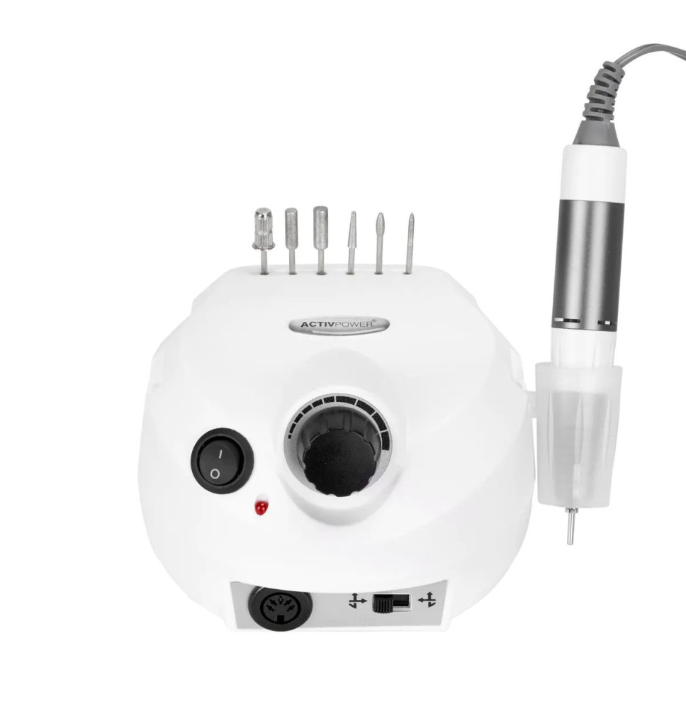 Brúska na nechty N10 biela 65W