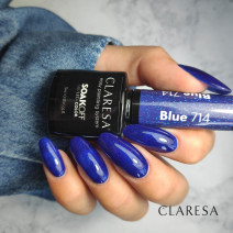 Gél lak CLARESA Blue 714 5ml