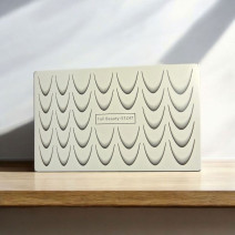 Gradientové francúzske vodolepky na nechty French Ombre čierna STZ47