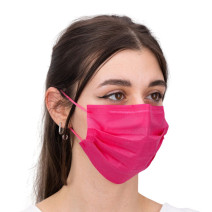 Ochranné kozmetické rúško -fuchsia 50 ks