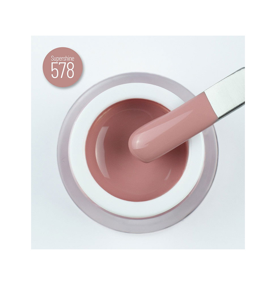 Moyra Supershine farebný gél Pastel Cocoa 578 5g