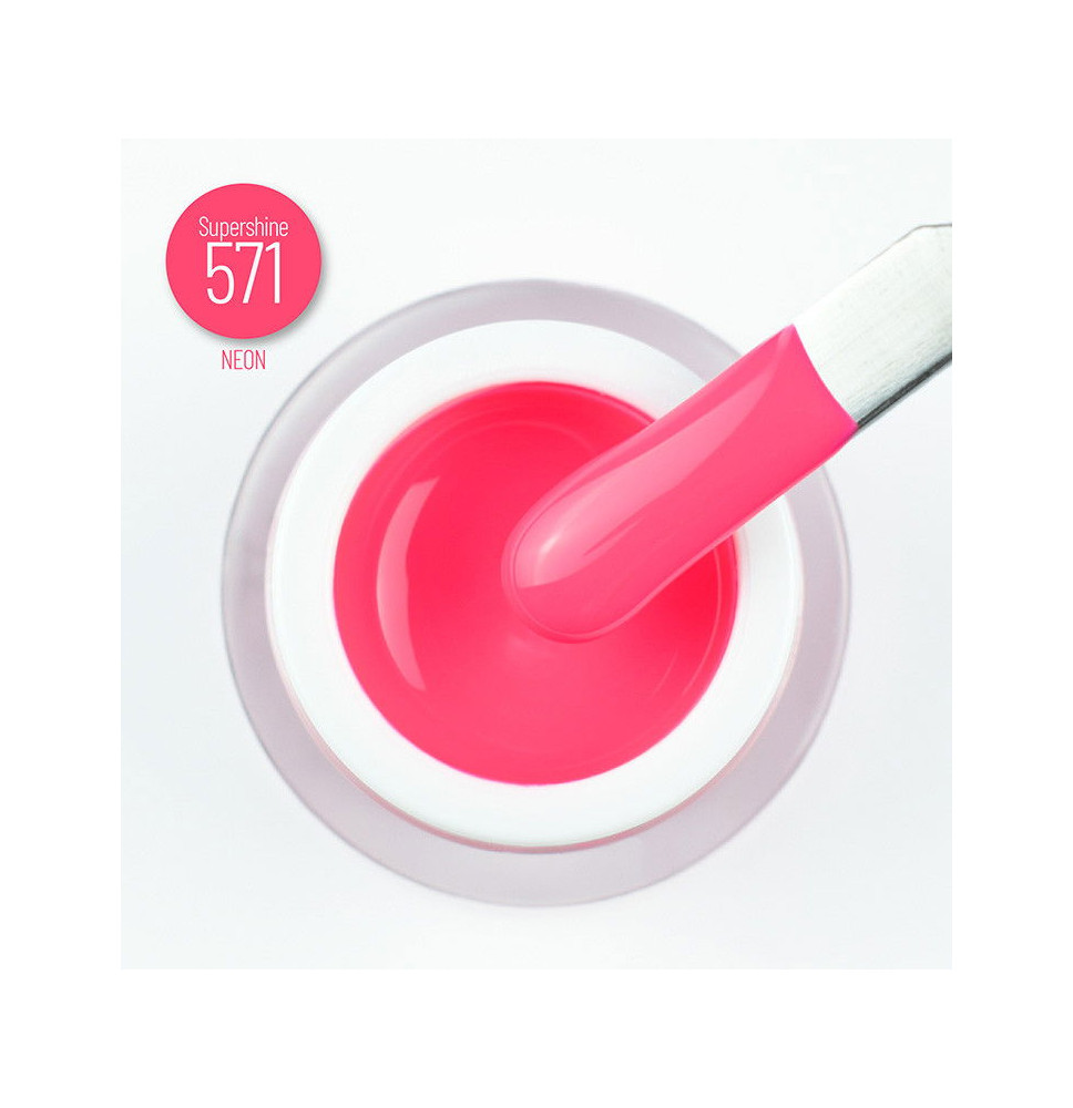 Moyra Supershine farebný gél Vivid Pink 571 5g