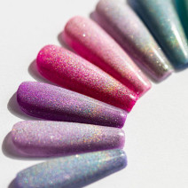 Molly Nails Flashing Holo je magnetický hybridný lak s holografickým efektom 8g