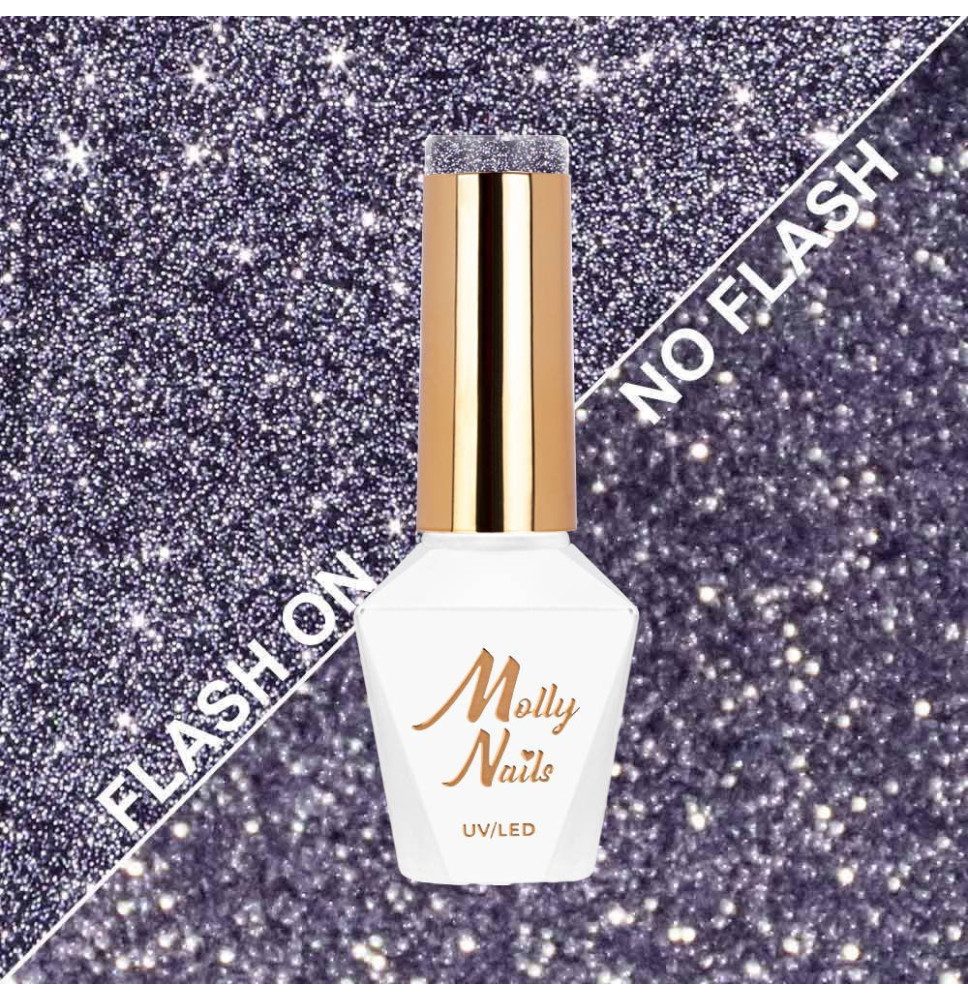 Molly Nails gél lak Flashing Lights Instant Crush HEMA/Di-HEMA Free 8g Nr 568