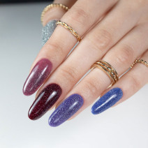 Molly Nails gél lak Flashing Lights Bling it Back HEMA/Di-HEMA Free 8g Nr 567