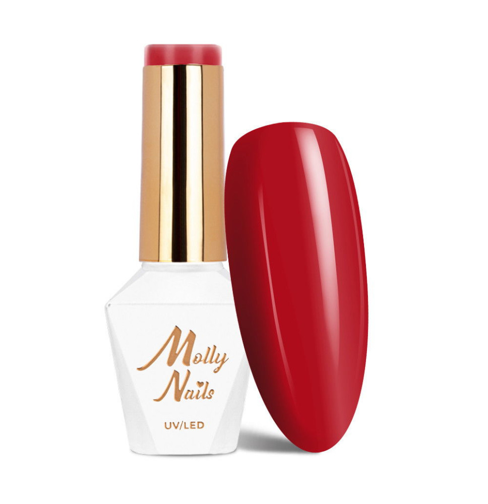 Molly Nails gél lak Glamour Women Ferrari HEMA/Di-HEMA Free 8g Nr 7