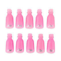 Svetlo ružové klipsy na odstránenie gél lakov 10ks