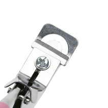 Gilotína na nechty pogumovaná ružová