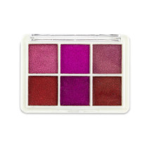 Zrkadlový prášok na nechty – sada 6 farieb a aplikátormi č.6